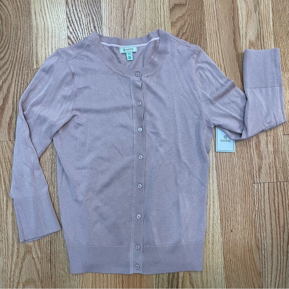 *NEW* Susina Blush Pink Cardigan  | Size: XS